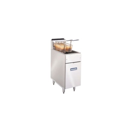 CB098-P Twin - Propane Slimline Gas Fryers